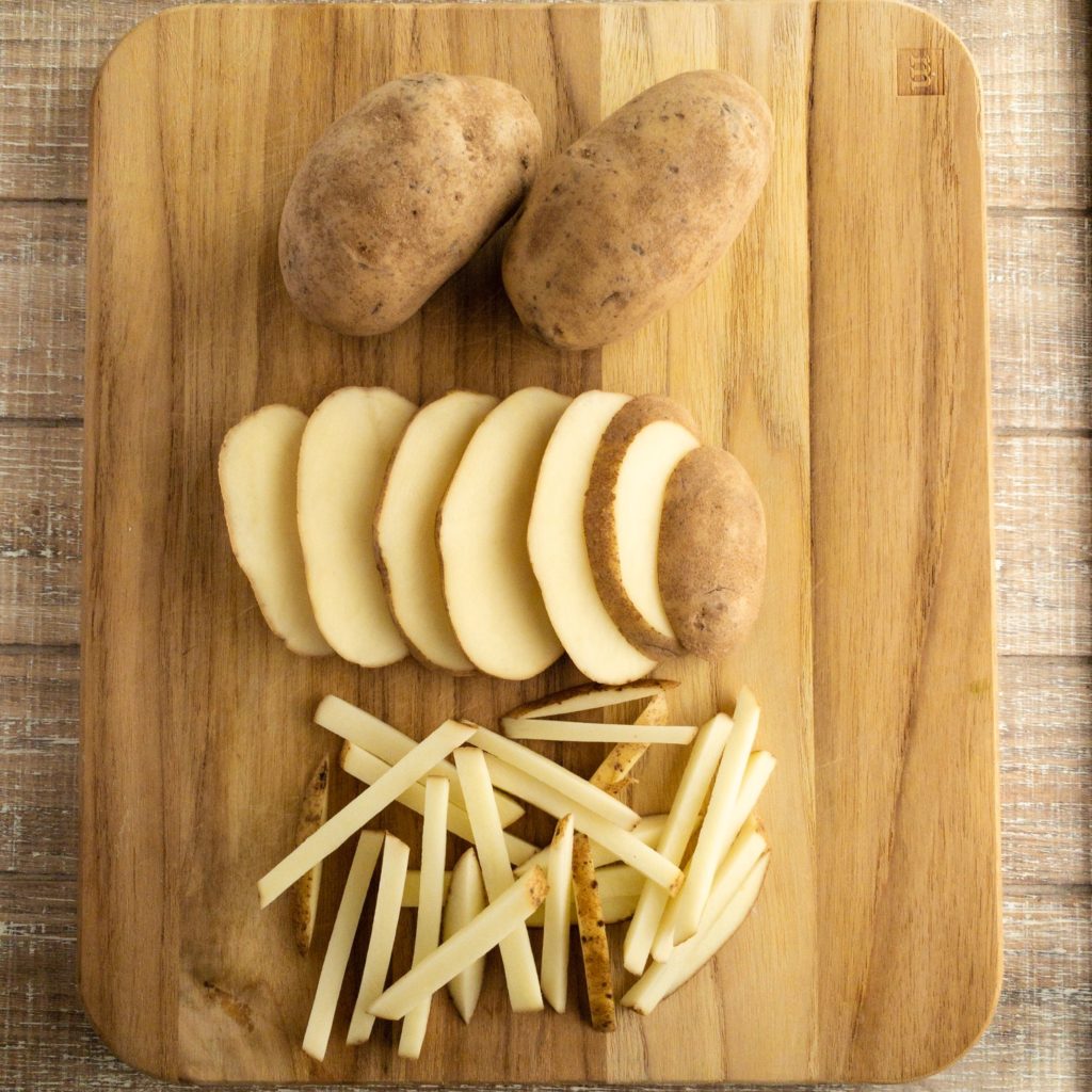 How to Cut Potato French Fries
